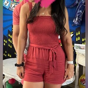 Abercrombie red romper